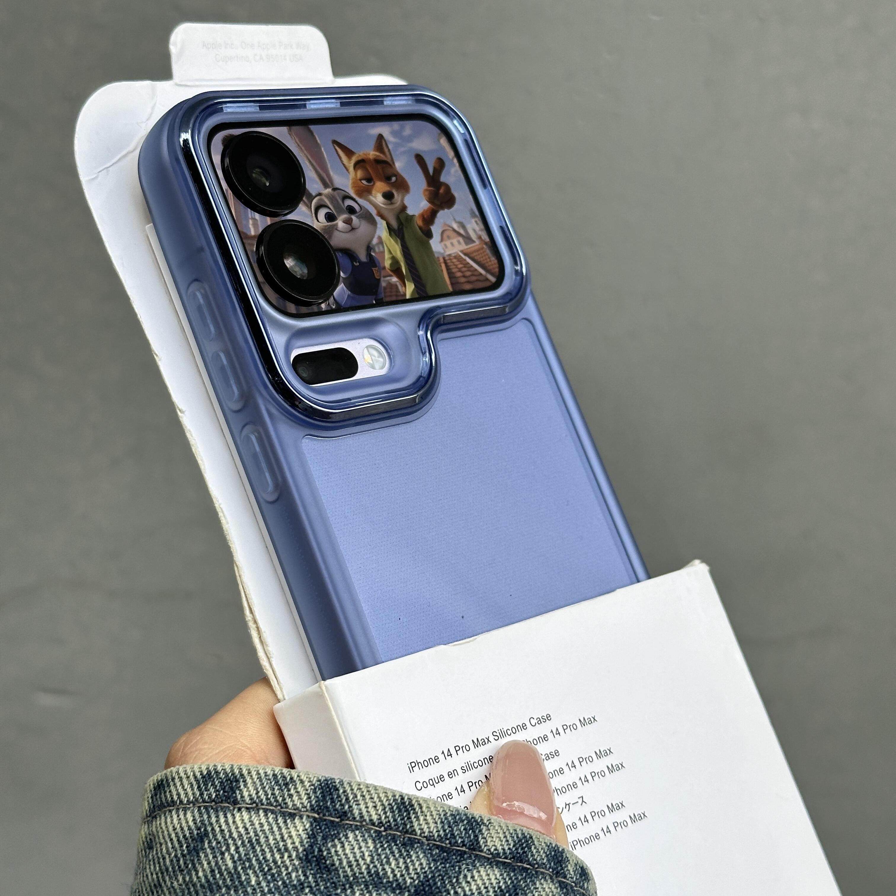 清透高级感蓝色适用小米17Promax手机壳15spro简约情侣透明款15Ultra自带镜头膜全包14pro软硅胶13防摔保护套