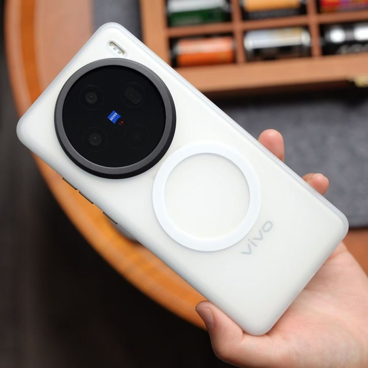 适用vivoX100亚克力简约保护壳