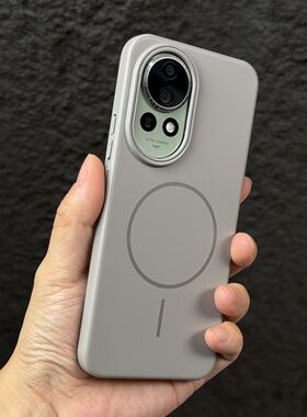 柔润PC配色磁吸nova14适用华为nova13pro手机壳Nova12Ultra高级感时尚11全包活力1+13肤感1+ace5pro简约情侣