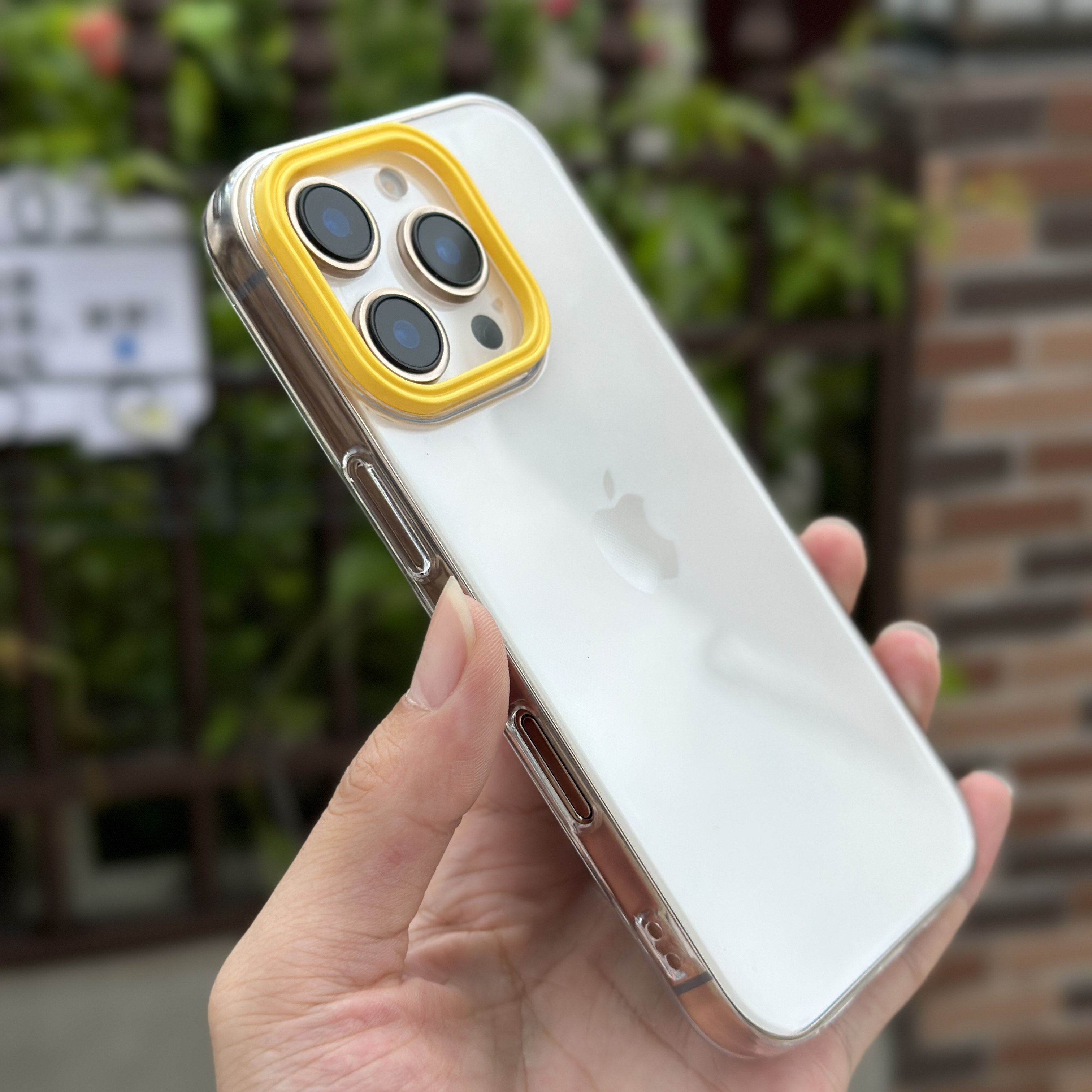 撞色超薄适用苹果16ProMax手机壳马卡龙黄色iPhone15plus简约16E轻薄14Pro全包浅蓝色硬壳13耐黄12高透明11潮