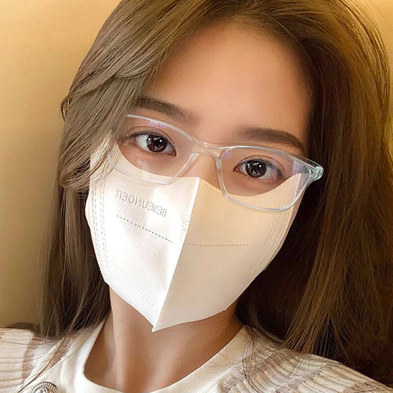 聚魅（Gemmoon）防飞沫护目镜女防花粉风沙防尘保护眼睛配近视防