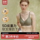 孕町孕妇哺乳内衣小水滴防下垂聚拢产后喂奶孕期专用7A级抗菌文胸
