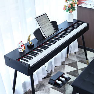贝多辰B101典雅黑电钢琴88重锤键成人儿童幼师初学专业电子钢琴