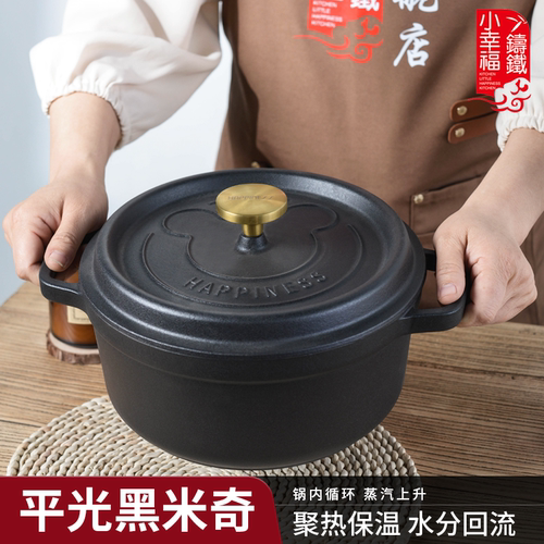 铸铁珐琅锅家用炖锅砂锅汤锅