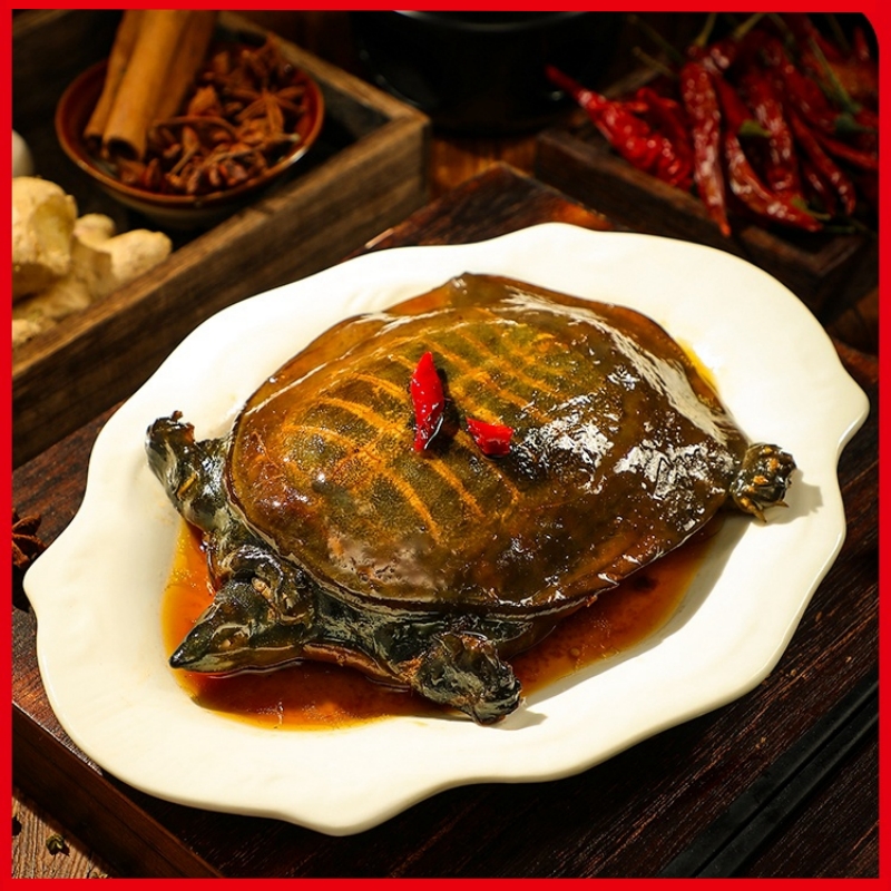 肴师傅加热即食麻辣卤味甲鱼