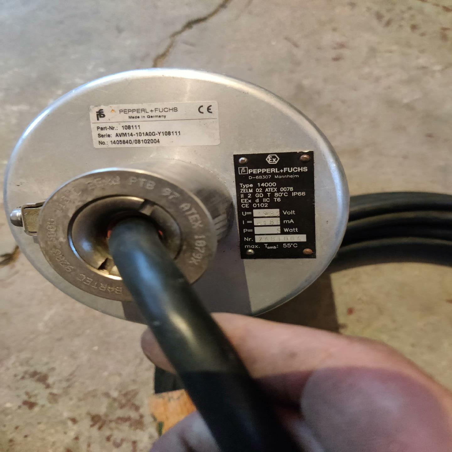 （设备配件）AVM14–101A0G–Y108111倍加福编码器,议价