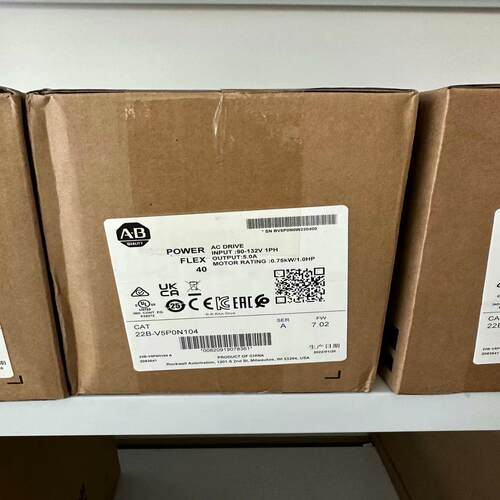 AB罗克韦尔变频器22B-V5P0N104全新原装正品现货，