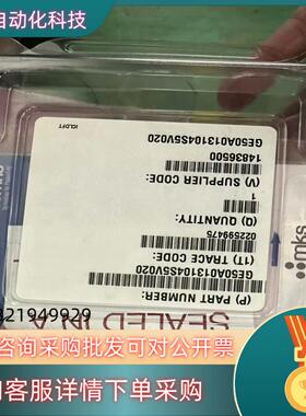 现货MKS原装计GE50A013104S5V020全新原