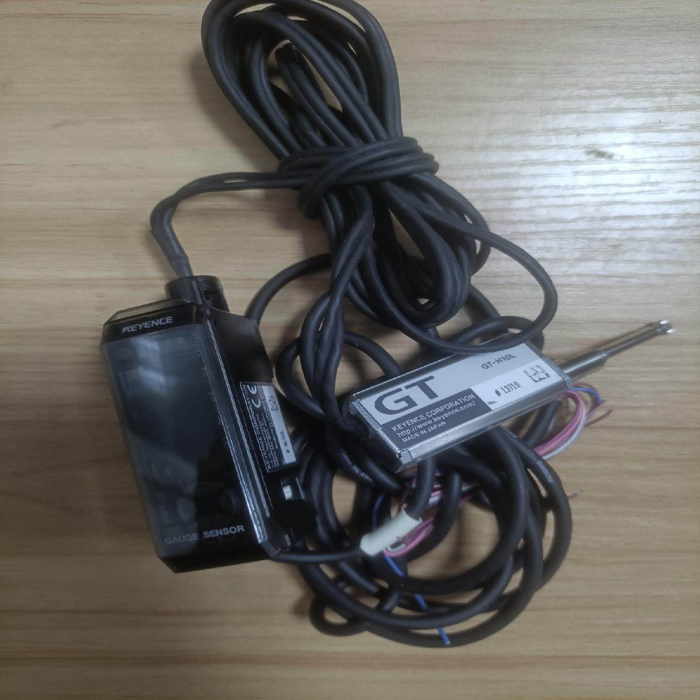 基恩士传感器GT-H10L位移传感器，GT-71A放大器，图