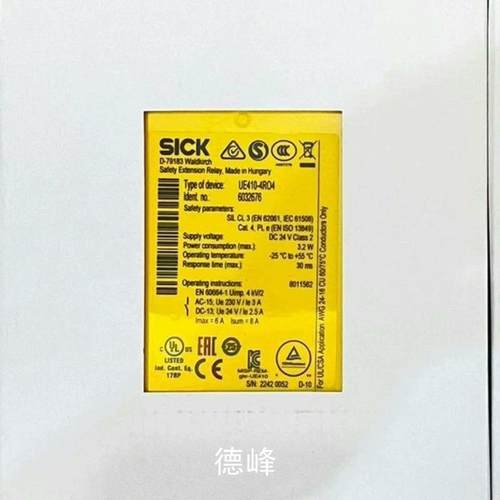 [德峰]UE410-4RO4 订货号: 6032676议价