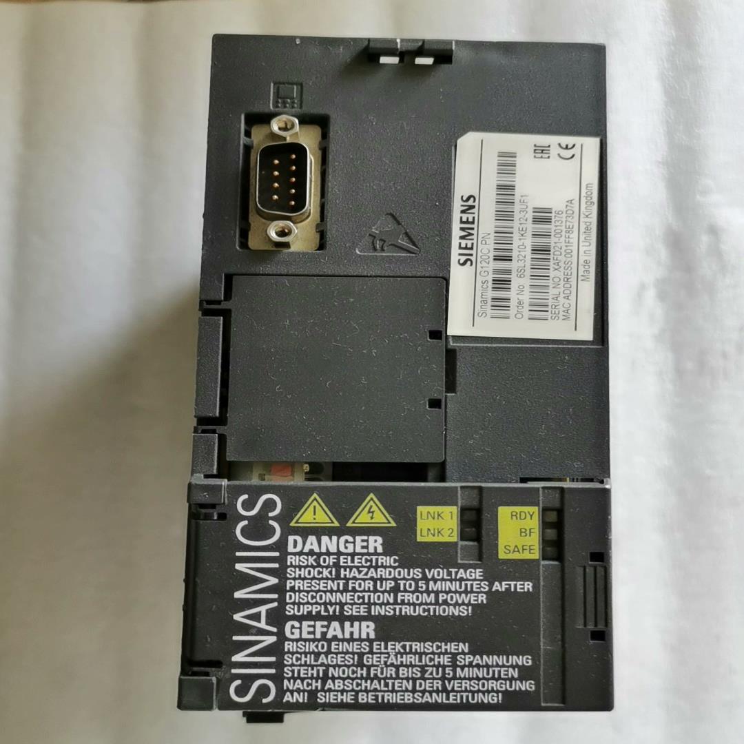 [德峰]西门子变频器G120C PN0.75KW380V，    6