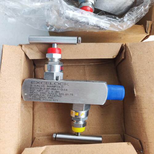EXCELOCK二阀组，E377CB-2-8F-8M-N-G