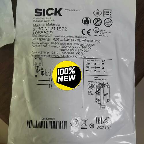 正品现货GL6G-N1211德国西克SICK传感器GL6G-