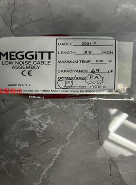 Endevco/MEGGITTP 传感器连接线3091F 实