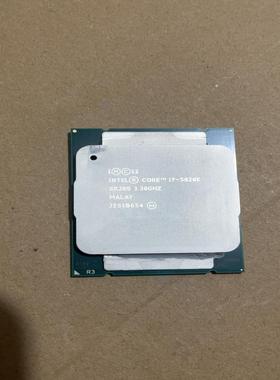 （设备配件）I7 5820K ES版 测试版拆机CPU功能正常。图片实物