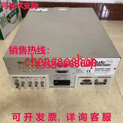 原装供应1 second-hand AP audio precision system one sys-322A