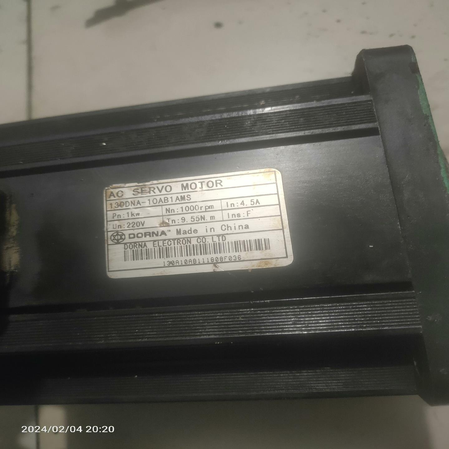 [德峰]东菱伺服电机130DNA-10AB1AMS