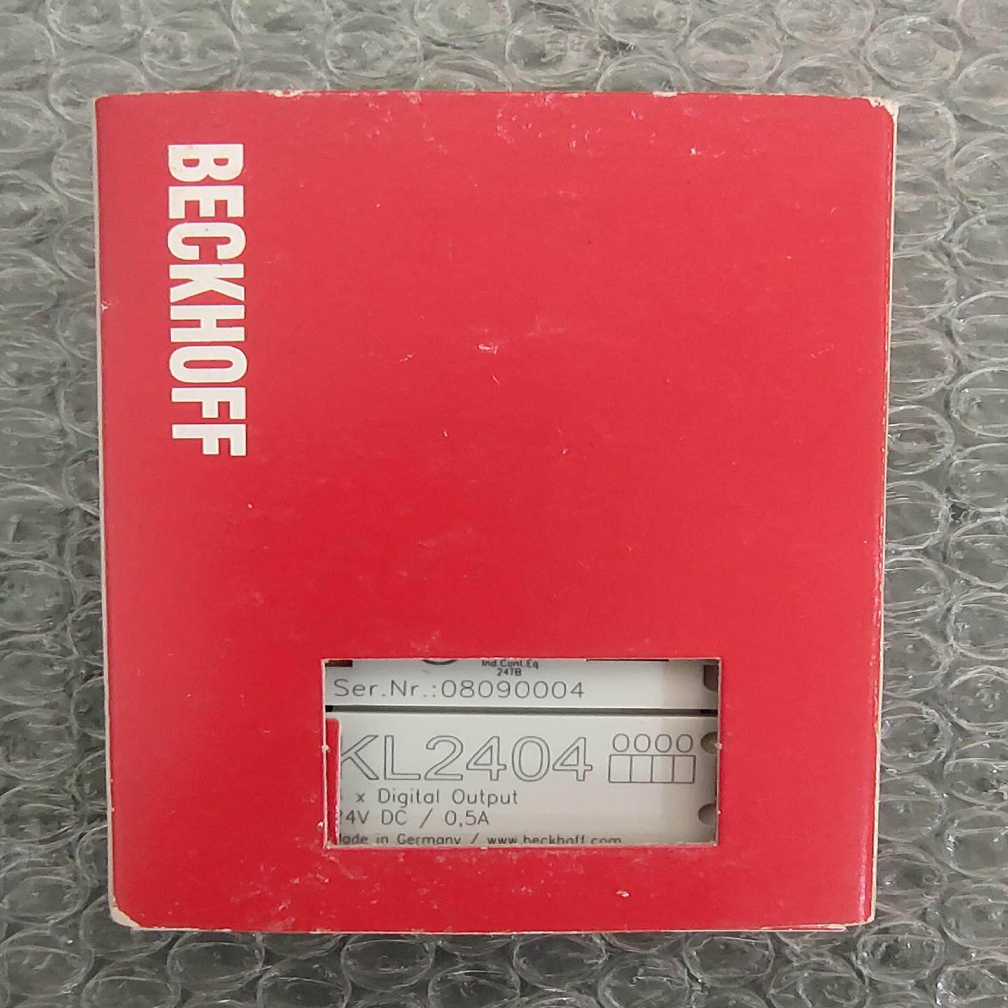 全新原装正品 BECKHOFF 倍福 KL2404  现货