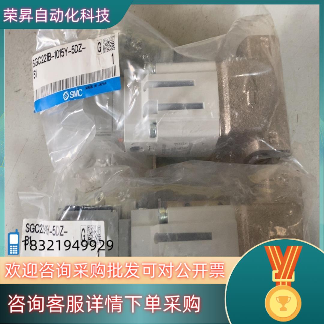 现货SMC电磁阀 SGC221B-1015Y-5DZ-B1小