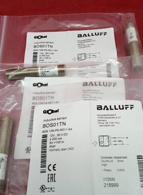 全新原装正品巴鲁夫传感器BOS01TN BOS 12M-PS