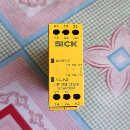 [德峰]SICK安全-如图，MF2D3成色实物拍照继电器UE23，2