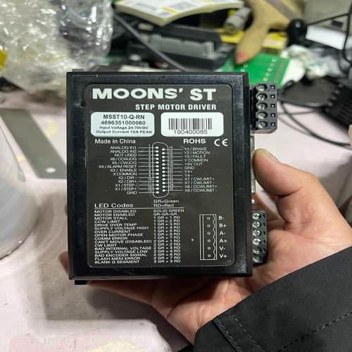 MOONS铭志MSST10-Q-RN驱动器鸣志二相步进电机驱