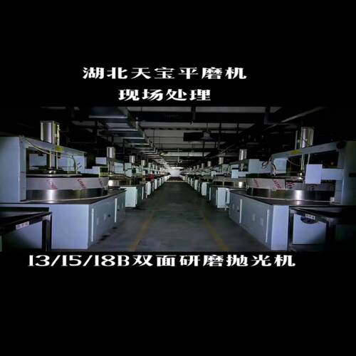 （设备配件）工厂在位处理双面研磨抛光机300台