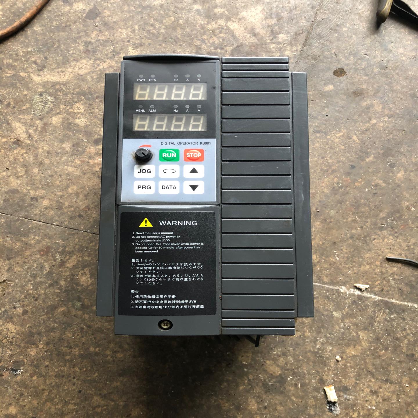 拆机南京欧陆变频器EV500-0037G/0055P-T4一