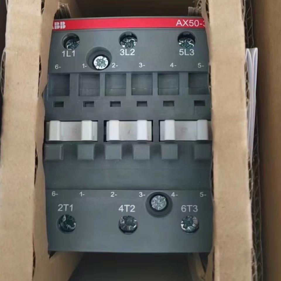 全新正品ABB接触器AX50-30-11-80，全新带，单