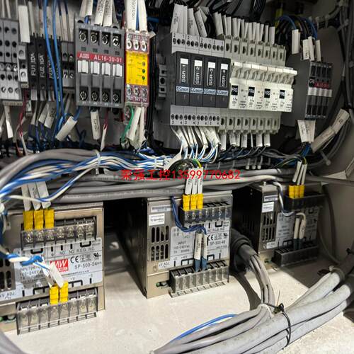 【荣强工控】明纬大功率电源SP-500W 24V20A开关电源直流带PF
