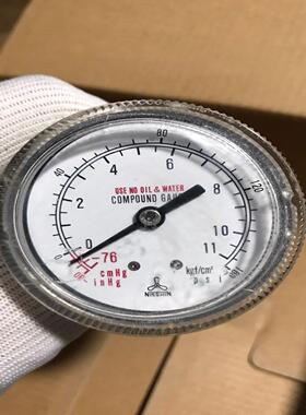 NISSHIN压力表  功能完好 B2