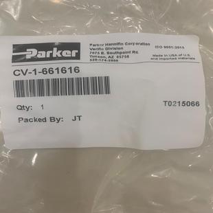 派克一寸单向阀CV 661616