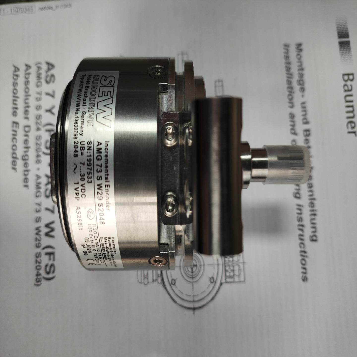 SEW编码器AS7W/AV7W(AMG73 S W29 S2