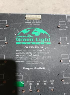 （设备配件）中控Crestron快思聪GLXP-SW10 拆机件 成色如