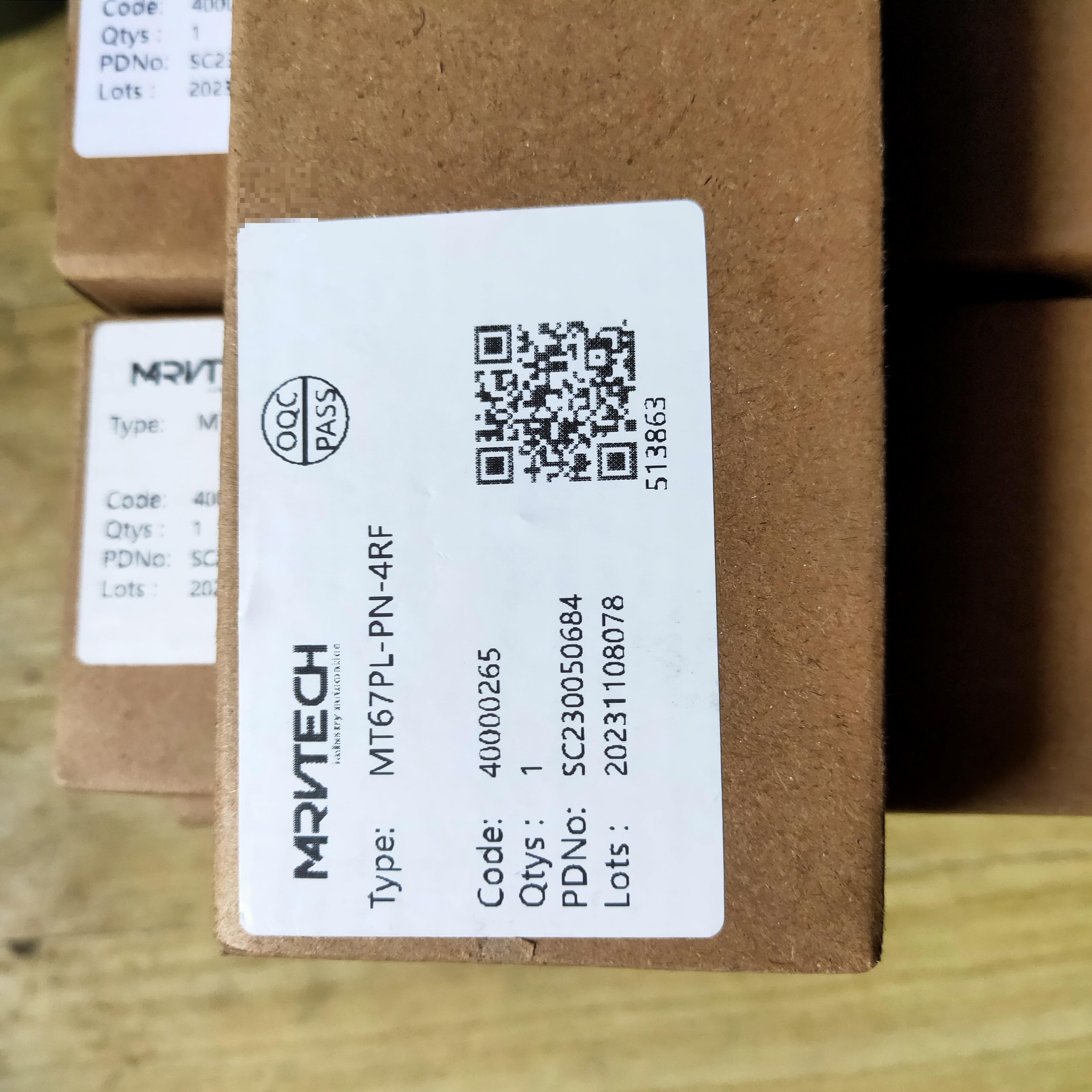 精奇模块型号MT67PL-PN-4RF，11件全新