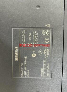【荣强工控】西门子416-3XR05-0AB0 实弹联系