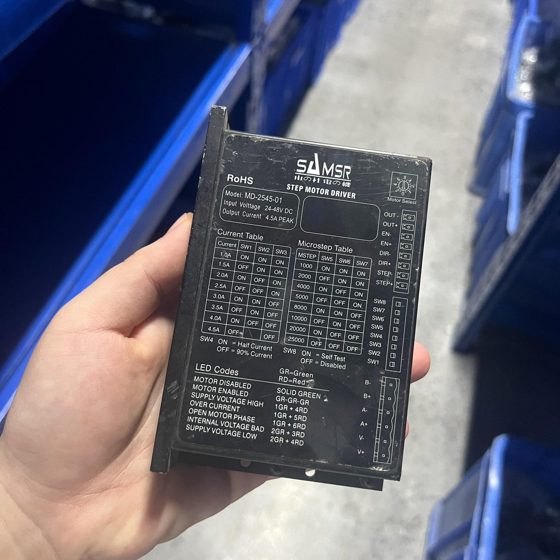 （设备配件）SAMSR MD-2545-01 山社57步进电机驱动器 议