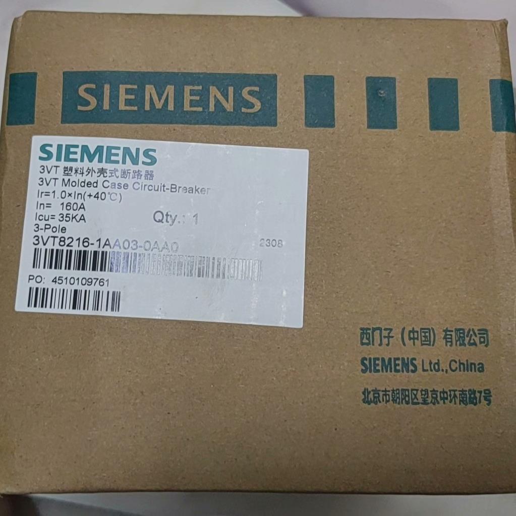 [德峰]西门子断路器3VT8216-1AA03-0AA0
