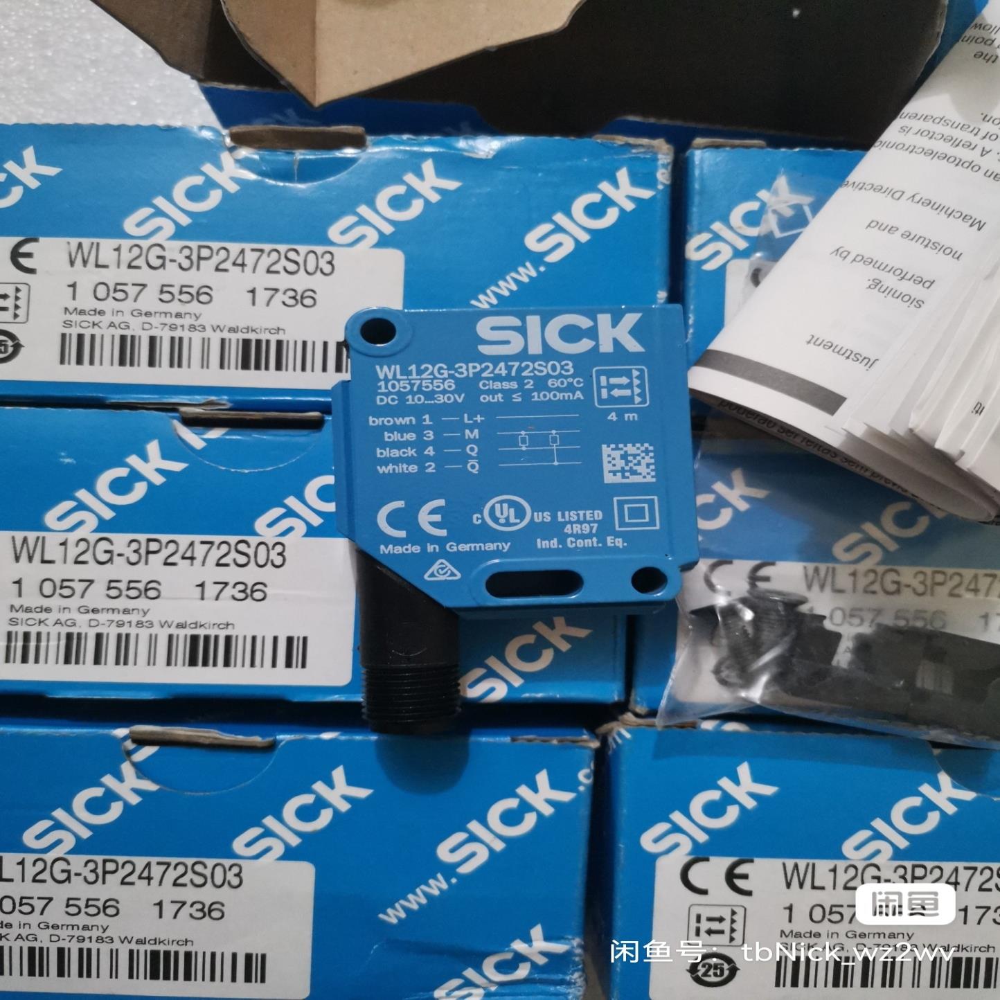 全新原装SICK西克/施克 WL12G-3P2472S03