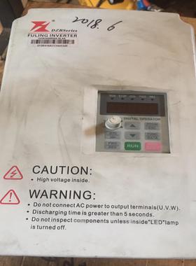 （设备配件）DZB300B005.5L4A富凌变频器，拆机件，包好，成色