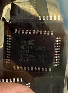 ATMEGA32U4-AU全新编带装二十多个有凑数的联系