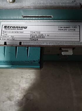 议~stromag 伺服放大器 704702  WVD035.1