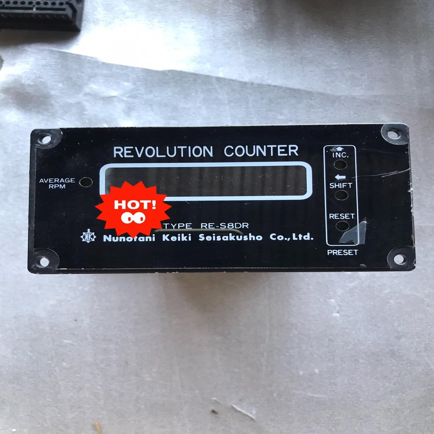 TYPE RE- S8DR，REVOLUTION COUNT