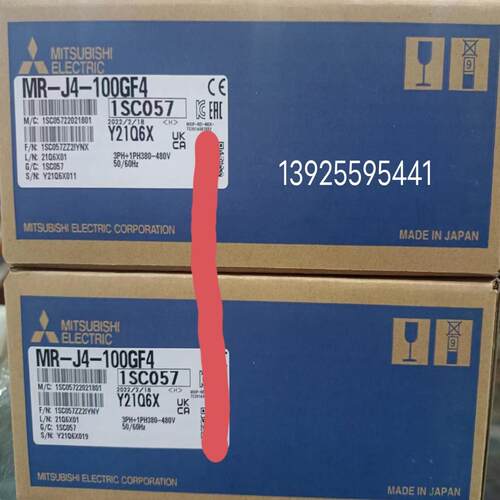 MR-J4-100GF4，全新原装伺服驱动器