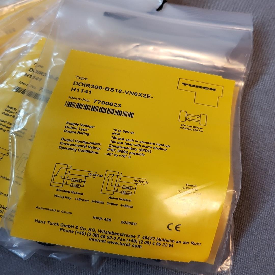 图尔克DOIR300-BS18-VN6X2E-H1141货号