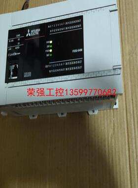【荣强工控】FX5U-64MT/ES   三菱PLC 功能正常成色很新