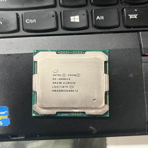 （设备配件）E5+2696V4正式版CPU，成色好。功能正常。拆机的