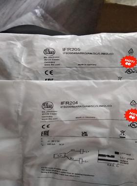 全新易福门IFM接近开关：IFR204，IFR205