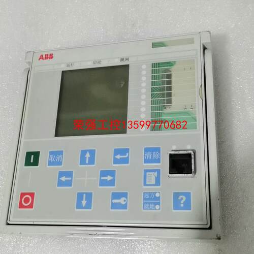 【荣强工控】拆机ABB控制器REM611C_E只有面板实价