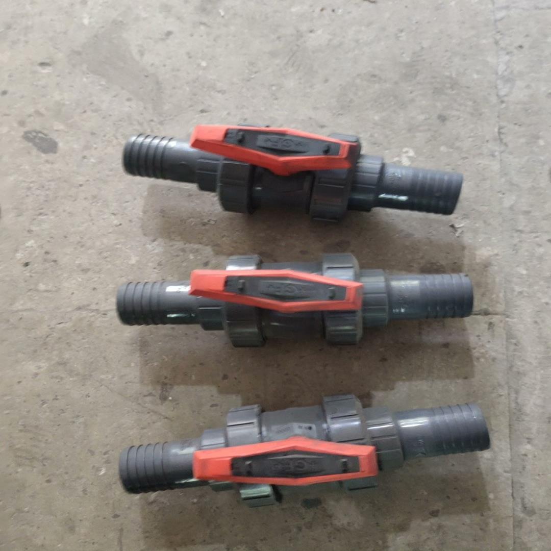 GF，手动PVDF－PP球阀，d63/DN50 和d50DN